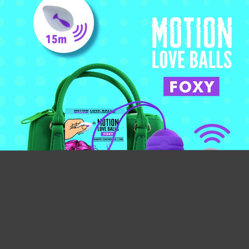 Feelztoys - Remote Controlled Motion Love Balls Foxy