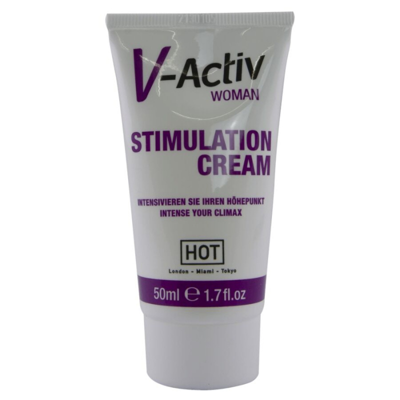 Hot - v-activ stimulation cream for women 50 ml 5