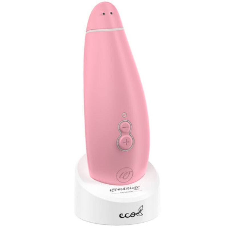 Womanizer - premium eco suction clitoral stimulator 12 intensity levels rose 8