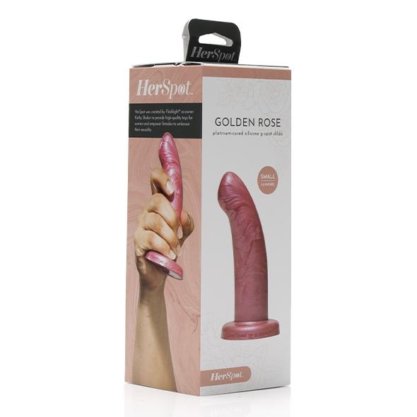 Fleshlight - Herspot Dildo Golden Rose Small Pink