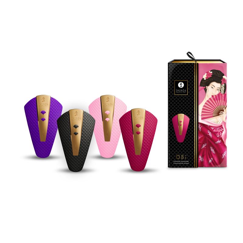 Shunga - Obi Intimate Massager Light Pink 3