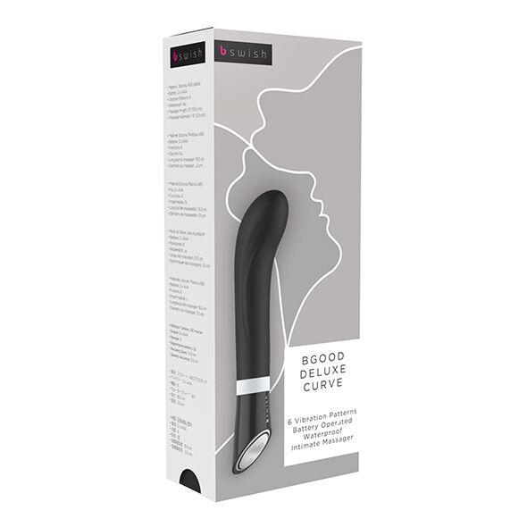 B Swish - B Good Deluxe Curve Black -  Vibrátor 1