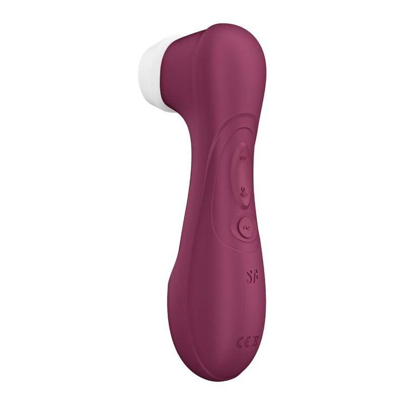 Satisfyer Pro 2 Generation 3 Wine Red Bluetooth & App - Stimulátor Klitorisu
