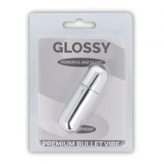 Glossy Premium Bullet Vibe Silver 10v