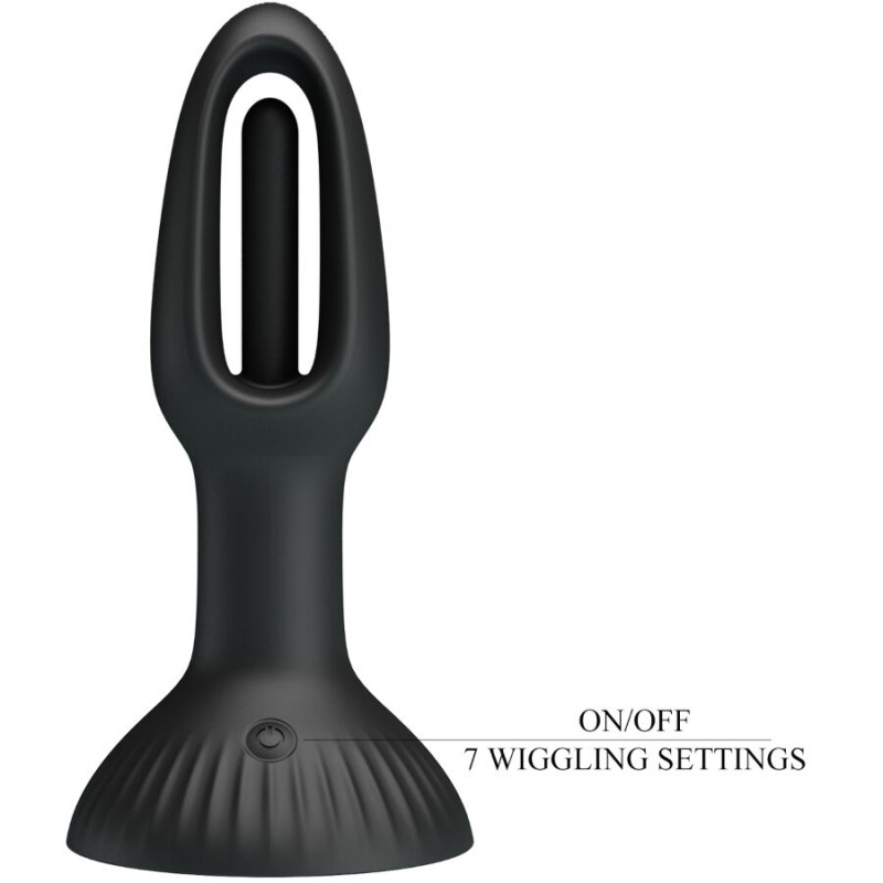 Pretty love - hubert anal plug with 7 vibration modes 7