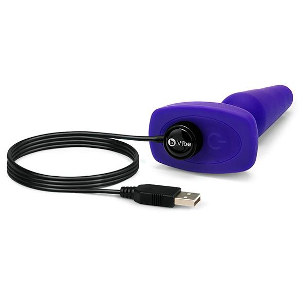 B-Vibe - Trio Remote Control Plug Purple