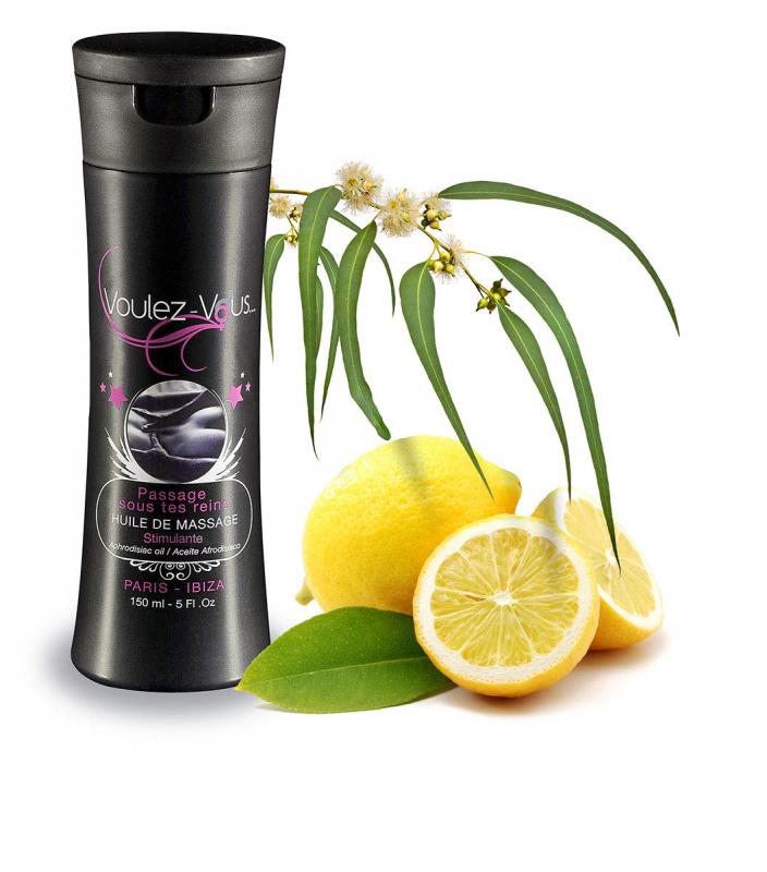 Voulez-Vous Massage Oil Eukalyptus & Citron 150ml - Masážny Olej
