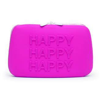 Happy Rabbit - Happy Storage Zip Bag Large Pink