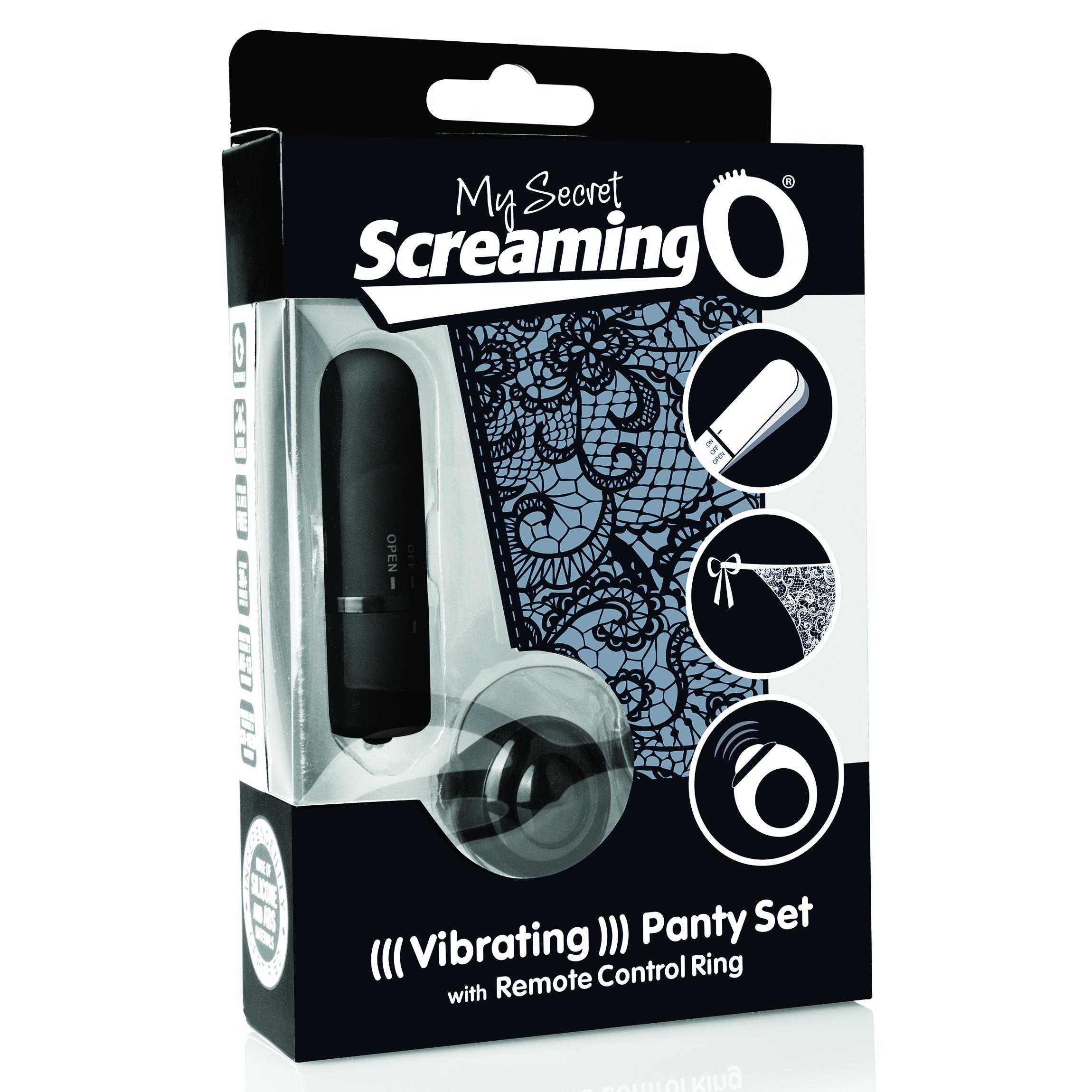 The Screaming O - Remote Control Panty Vibe Black - Vibračné Nohavičky 14