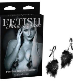 Fetish Fantasy Limited Edition Feather Nipple Camps - Svorky Na Bradavky