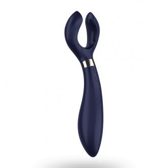 Satisfyer Partner - Multifun 3 Blue - Párový Vibrátor