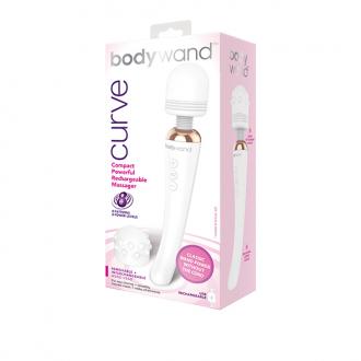 Bodywand - Curve Rechargeable Wand Massager White - Masážna Hlavica