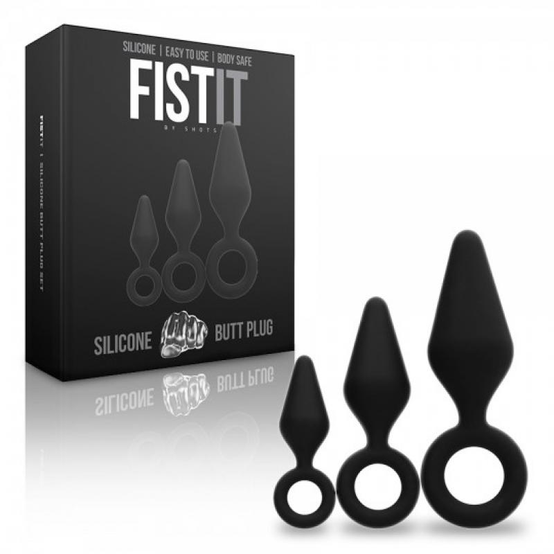 Fist It 3 Butt Plugs Kit - Sada Análnych Kolíkov