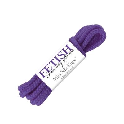 Fetish Fantasy Mini Silk Rope Purple - Lano