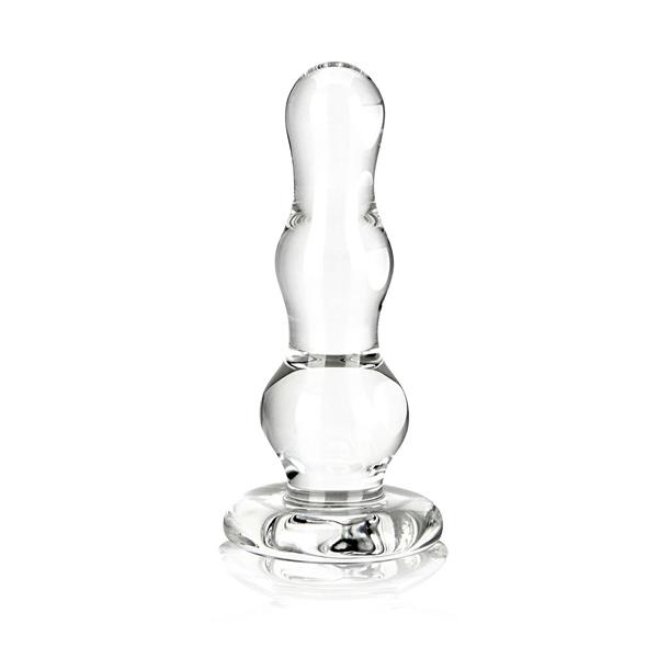 Glas - Glass Butt Plug 10,2 Cm - Sklenené Dildo