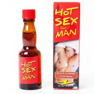 Hot Sex Men 20ml - Afrodiziakum