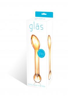 Glas - Honey Dripper Glass Anal Slider - Sklenené Dildo