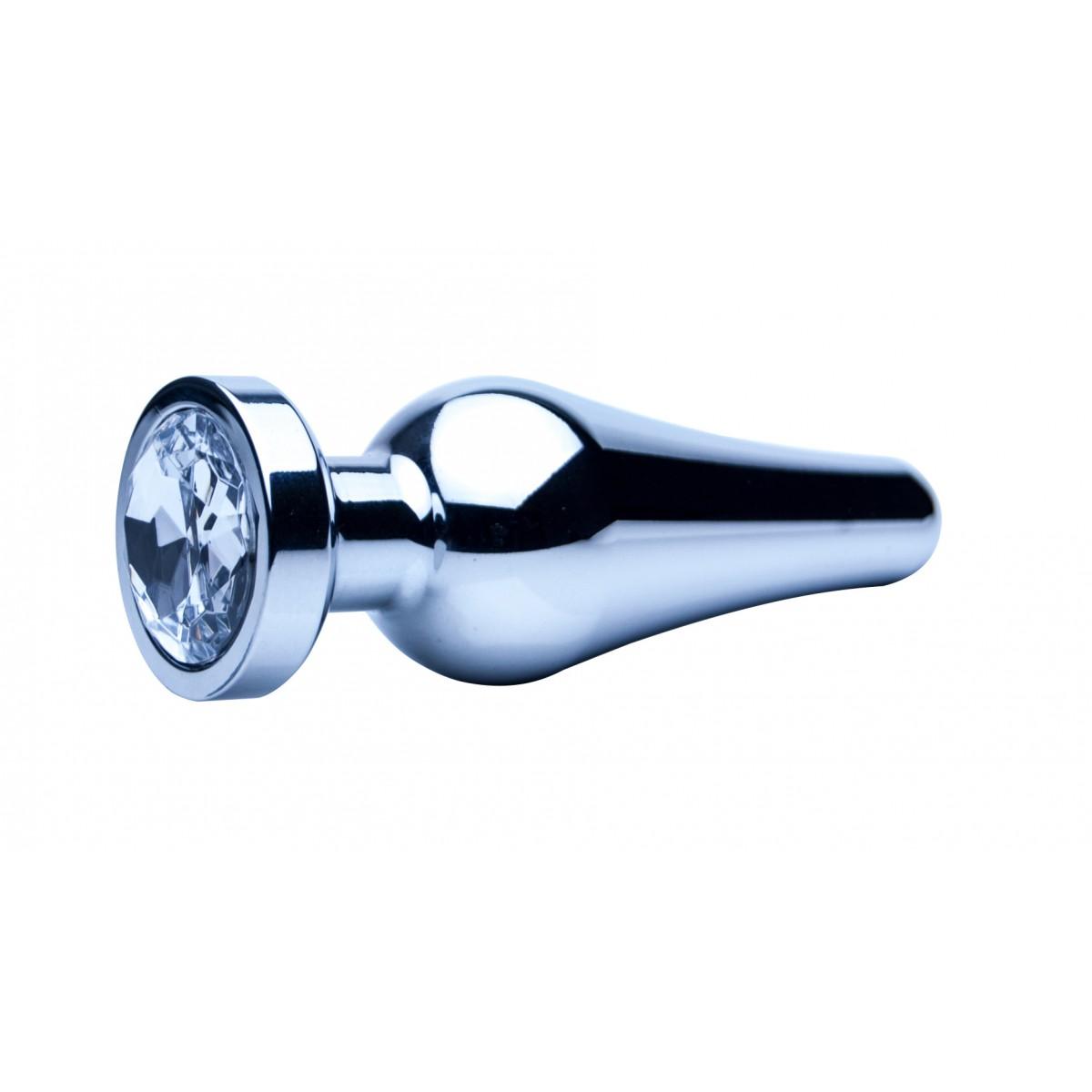 Precious Smooth Silver Anal Plug Small - Análny Kolík