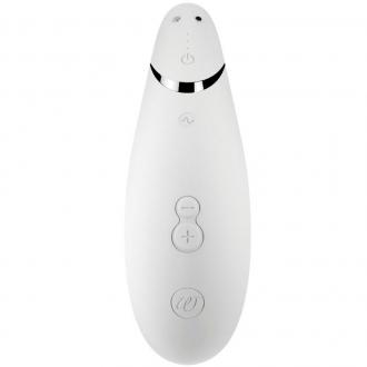 WOMANIZER PREMIUM WHITE - stimulátor klitorisu