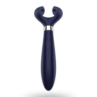 Satisfyer Partner - Multifun 3 Blue - Párový Vibrátor