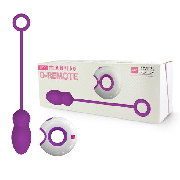 Loverspremium - O-Remote Control Egg Purple Leya