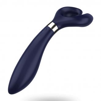 Satisfyer Partner - Multifun 3 Blue - Párový Vibrátor