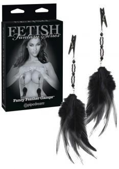 Fetish Fantasy Fancy Feather Clamps - Štipce Na Bradavky