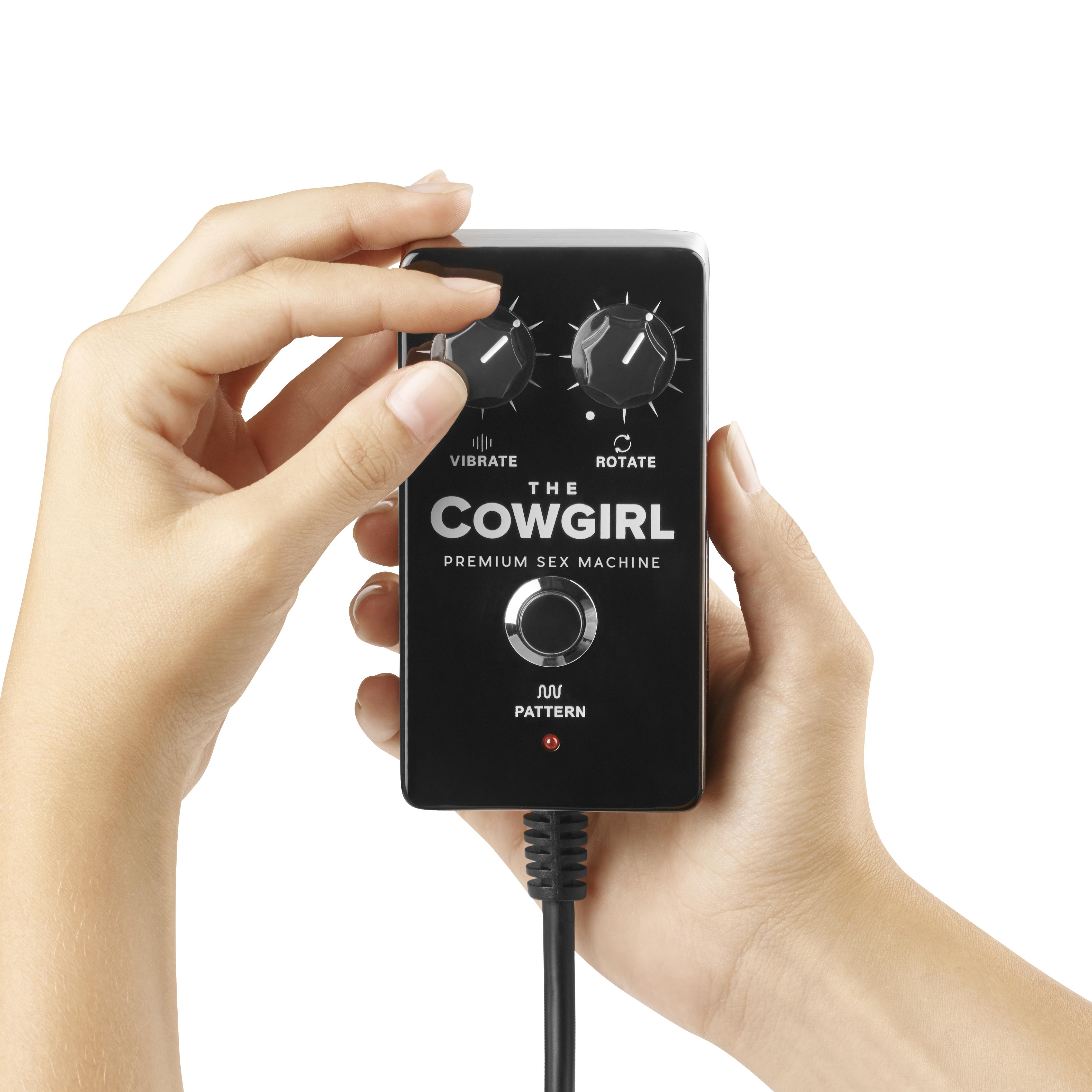 The Cowgirl - Premium Riding Sex Machine Black - Šukací Stroj