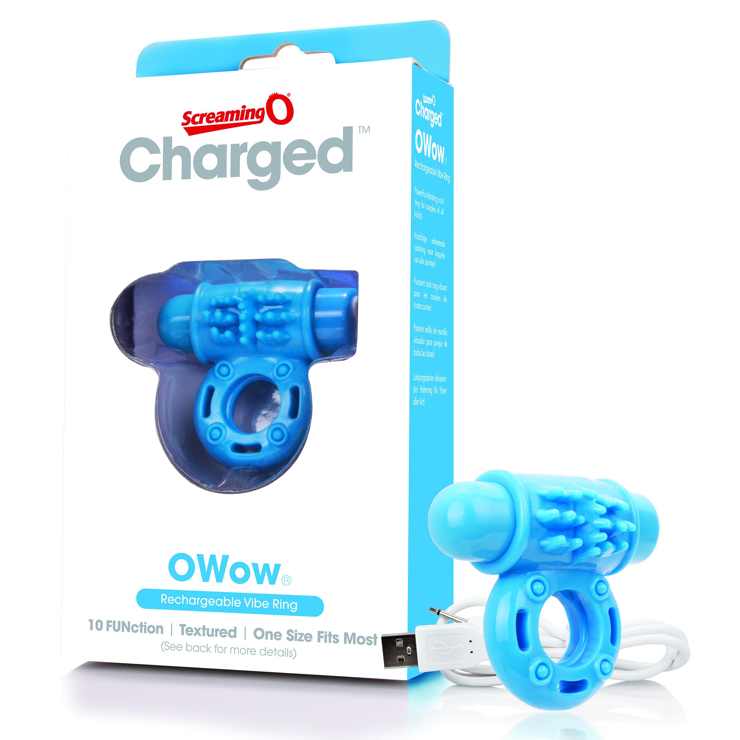 The Screaming O - Charged Owow Vooom Mini Vibe Blue