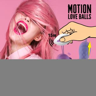 Feelztoys - Remote Controlled Motion Love Balls Twisty - Vibračné Vajíčko