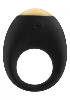 Eclipse Vibrating Cock Ring Black - Vibračný Krúžok