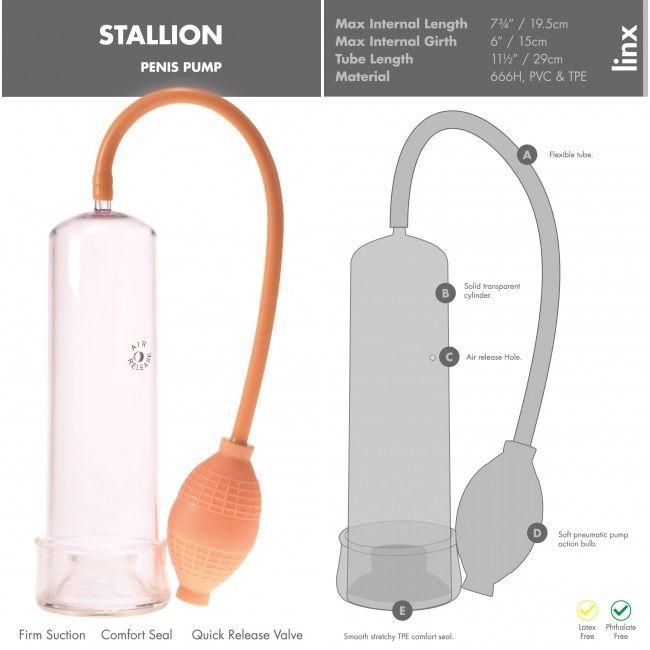 Stallion Penis Pump Enlarger - Pumpa Na Penis