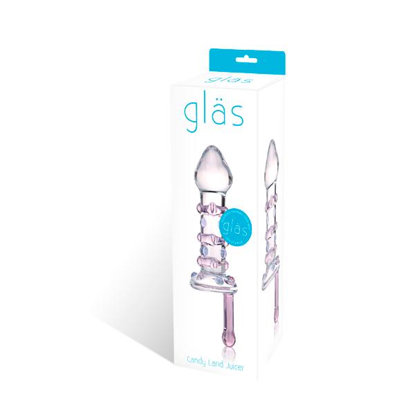 Glas - Candy Land Juicer Glass Dildo - Sklenené Dildo