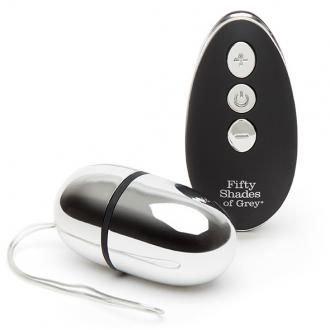 Fifty Shades of Grey - Relentless Vibrations Remote Control Egg - vibračné vajíčko