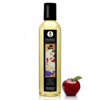 Shunga - Massage Oil Passion (Jablko) 250ml - Masážny Olej