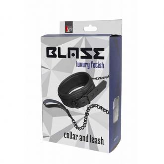 Blase Luxury Fetish Collar And Leash - Obojok S Vodítkom