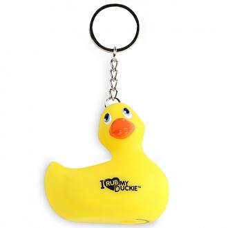 I Rub My Duckie | Keychain (Yellow)