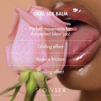 Bijoux Indiscrets - Slow Sex Oral Balm 10ml - Oralný sex Balzam