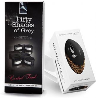 Womanizer 500 Pro + Fifty Shades of Grey - Control Freak, Darčeková sada