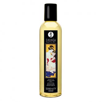 Shunga - Massage Oil Serenity (Monoi) 250ml - Masážny Olej