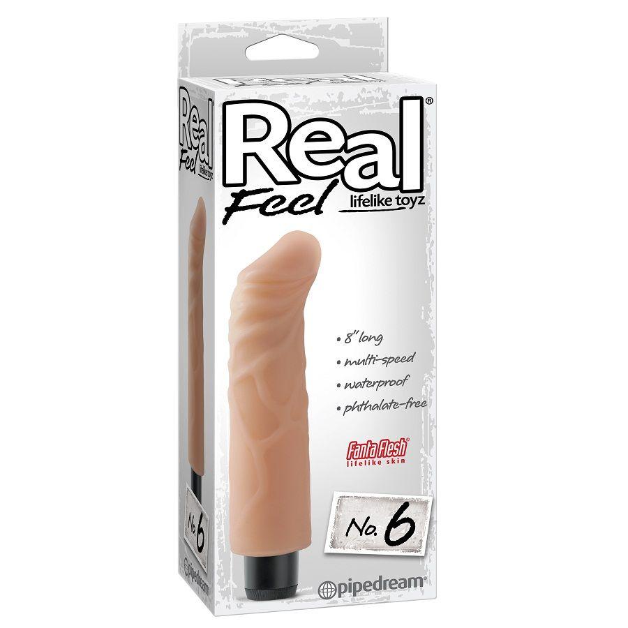 Real Feel Lifelike Toyz Nr 6 Flesh - Vibrátor