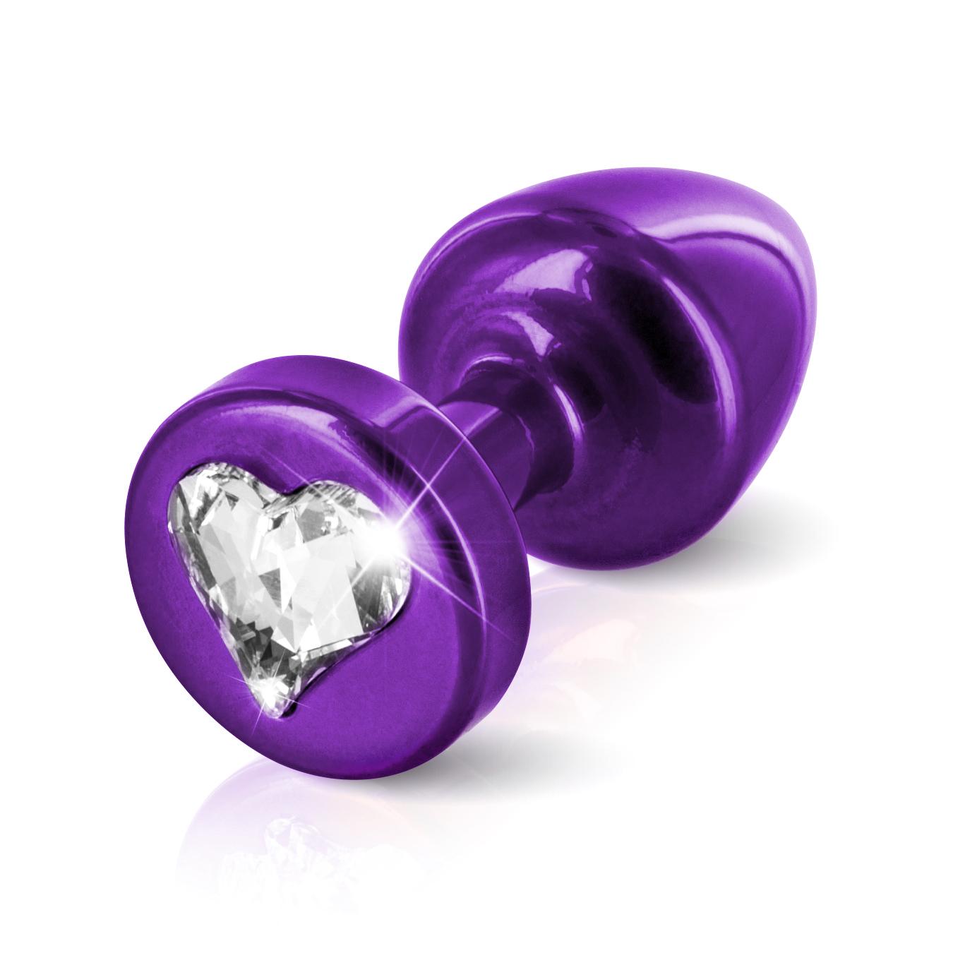 Diogol - Anni R Butt Plug Heart Purple 25 Mm 4