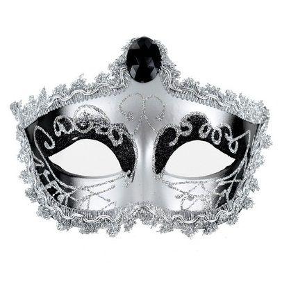 Eyemask Venecianne Silver - Zvodná Maska