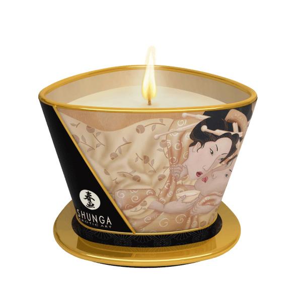 Shunga - Massage Candle Vanilla Fetish 170 Ml - Masážna Sviečka