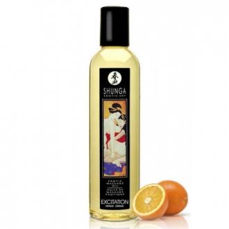 Shunga - Massage Oil Excitation (Pomaranč) 250ml - Masážny Olej