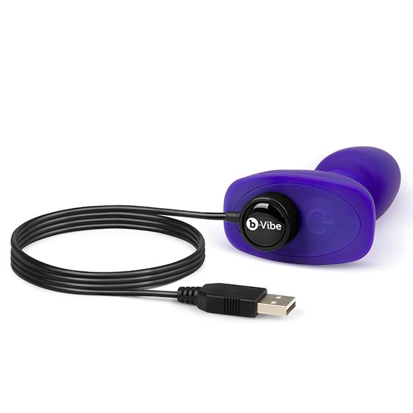 B-Vibe - Rimming Petite Remote Control Plug Purple