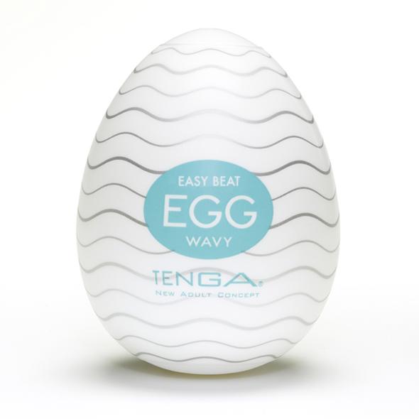Tenga - Egg Wavy 1ks - Vajíčko  Masturbátor