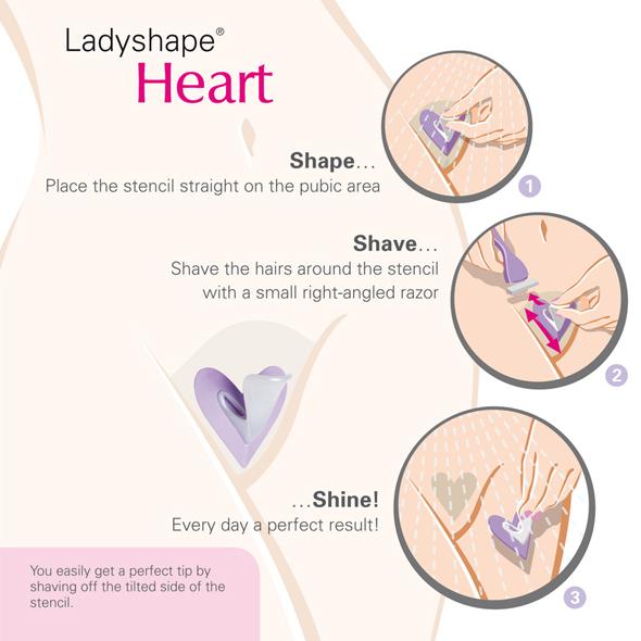 Ladyshape - Bikini Shaping Tool Heart