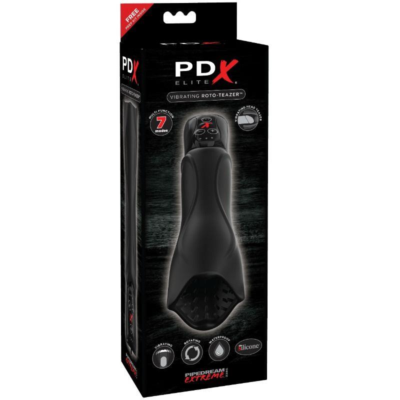 Pdx Elite Vibrating Roto-Teazer - Masturbátor