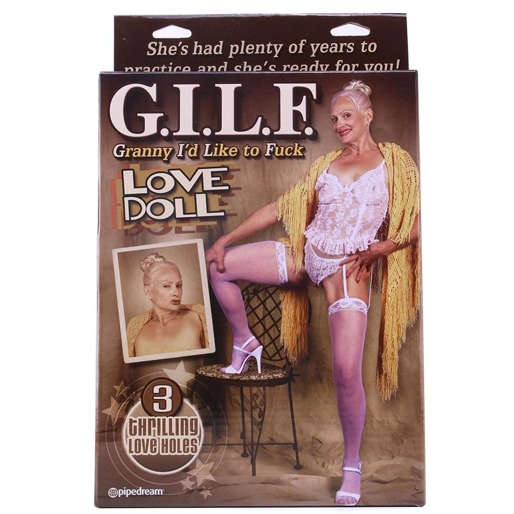 G.I.L.F. Love Granny Doll - Nafukovacia Panna